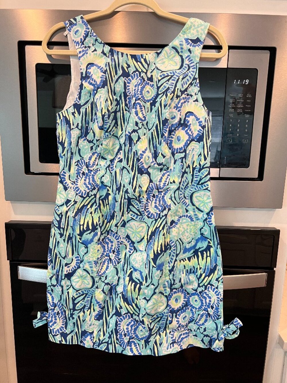 NWT Lilly Pulitzer Mila Shift Dress - Indigo Sunset Swim - Size 6